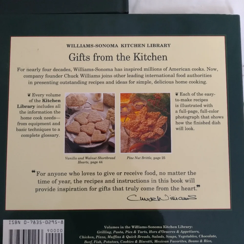Williams Sonoma Cookbooks Lot of 3